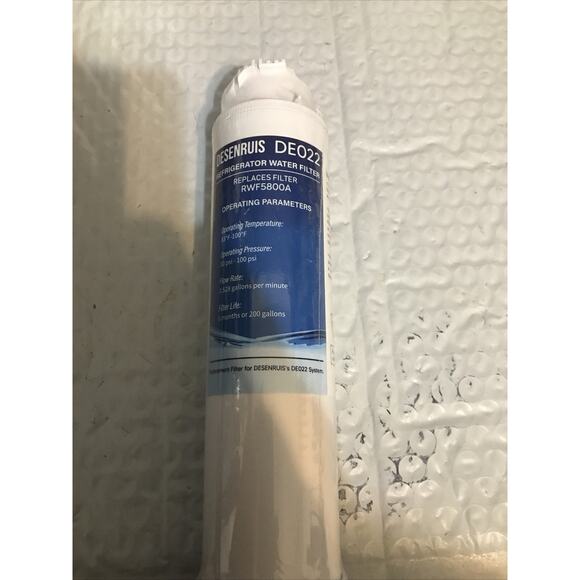NEW Desenruis Refrigerator Water Filter | DE022 | Replaces RWF5800A | FREE SHIP - Picture 1 of 7